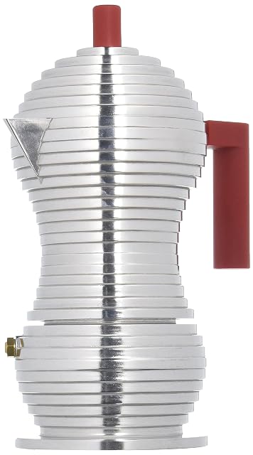 Cafetière italienne Alessi Pulcina en aluminium