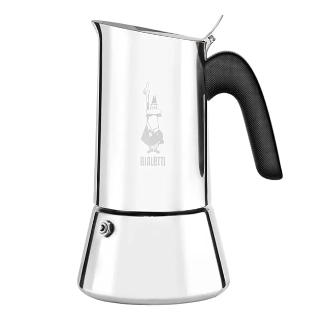 Cafetière italienne Bialetti Venus en inox, compatible induction