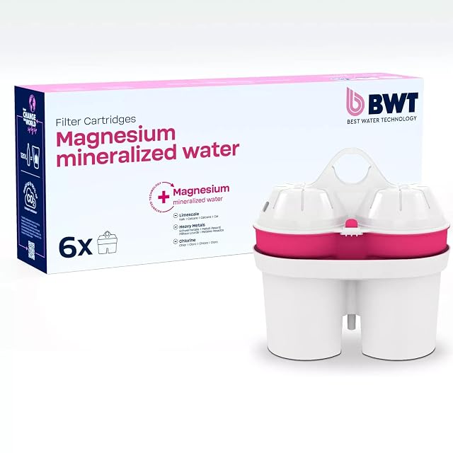 Cartouches filtrantes BWT à eau magnésienne