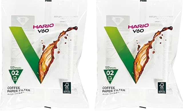 Filtres papier Hario V60 taille 02