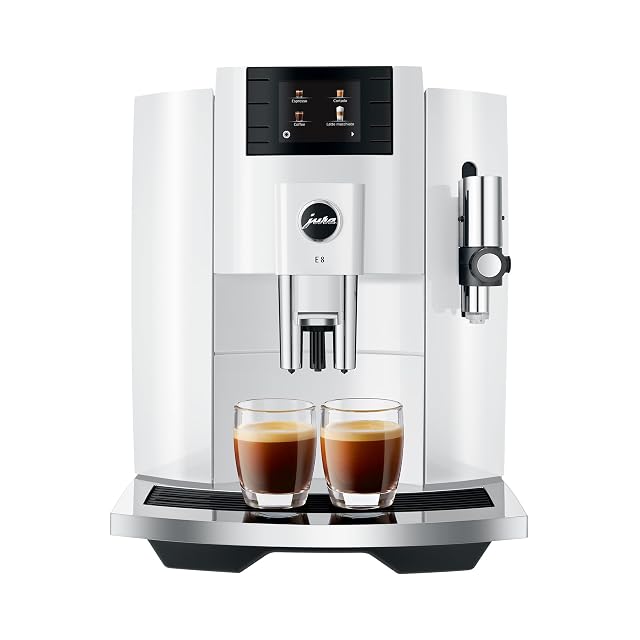 Machine à café automatique avec broyeur JURA E8